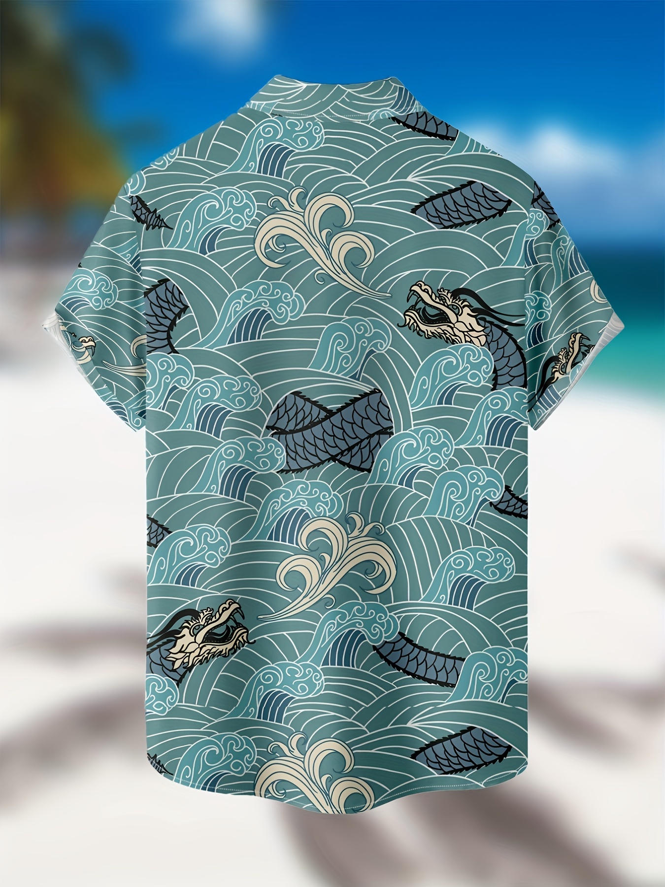 new mans ukiyo e hawaiian short sleeve shirts best sellers details 16