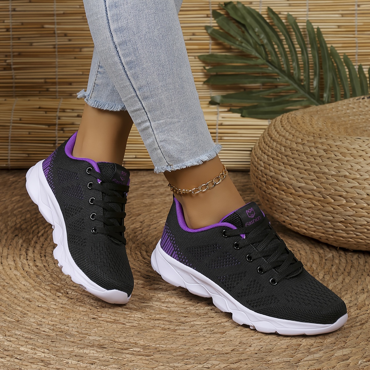 contrast color casual sneakers women s lace platform soft details 13