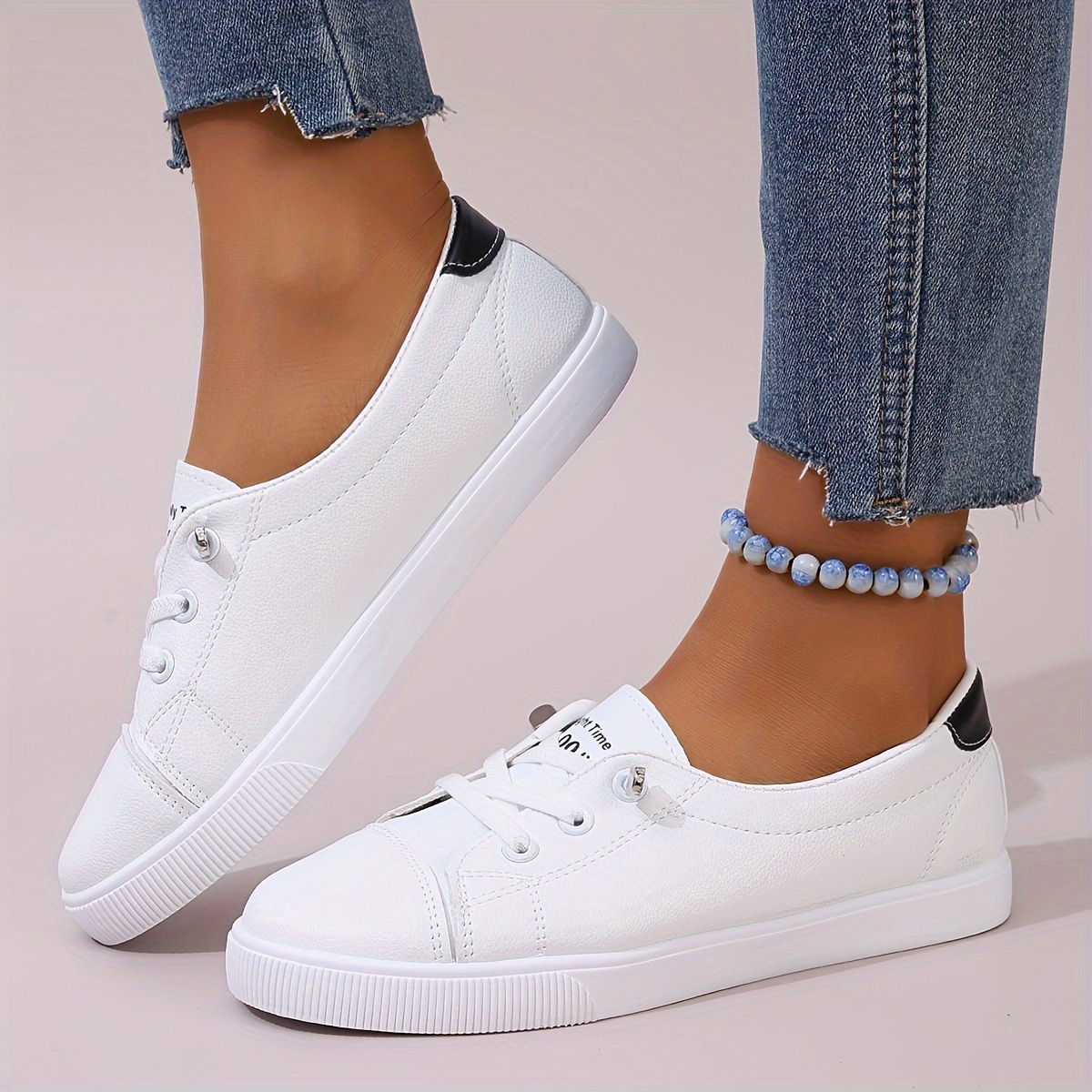 solid color casual sneakers women s slip lightweight soft details 1