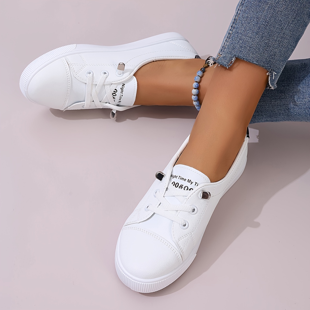 solid color casual sneakers women s slip lightweight soft details 2