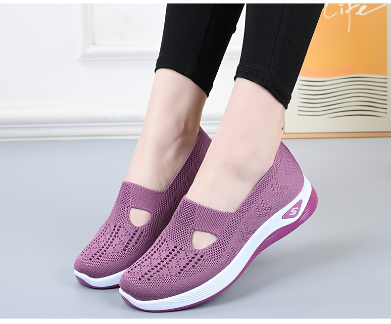 women s fashionable mesh breathable flat shoes comfortable details 8