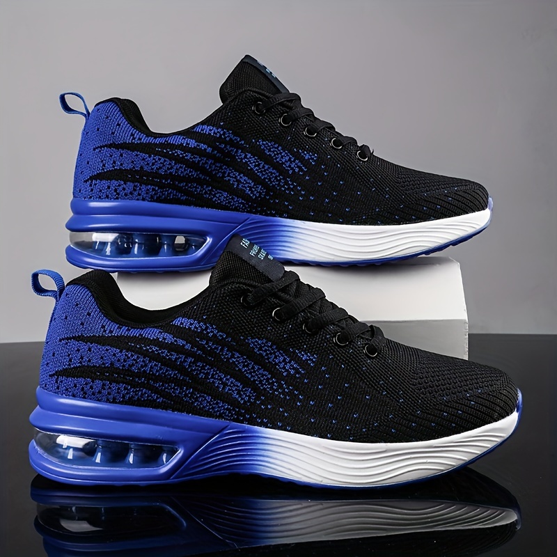 men s wear resistant sneakers air cushioned athletic shoes details 4