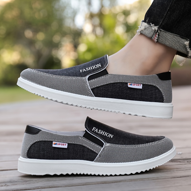 mens trendy slip on loafer shoes low top non slip outdoor walking hiking camping all seasons free shipping on items shipped from temu temu details 4