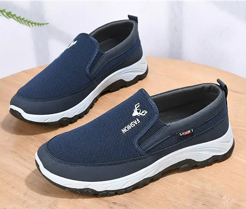 slip walking shoes men s solid colour comfy non slip details 8