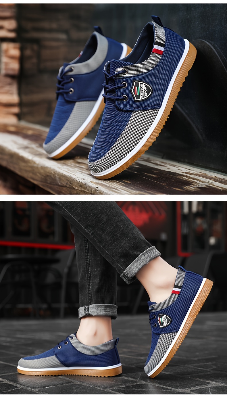 canvas low top sneaker men s lace classic casual walking details 4